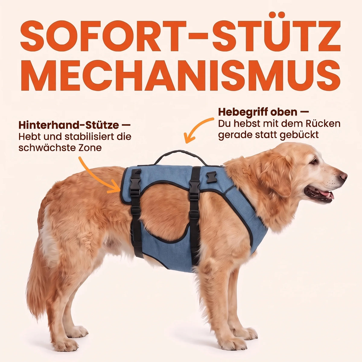 Vello Arthrose Mobilitätsgeschirr